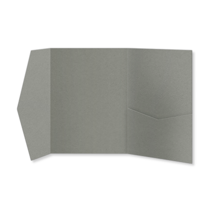 Папка из серой бумаги