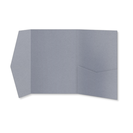 Папка из серо-лавандовой бумаги