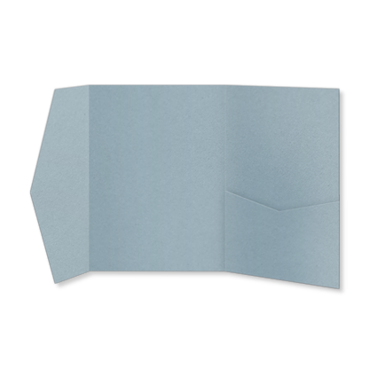Папка из голубой бумаги